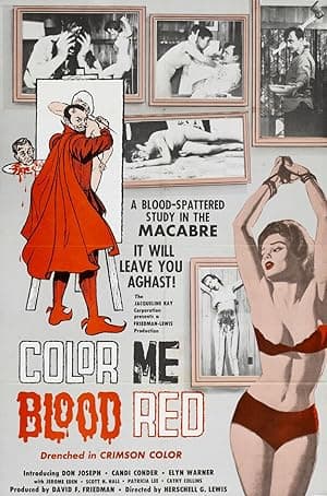 Color Me Blood Red poster