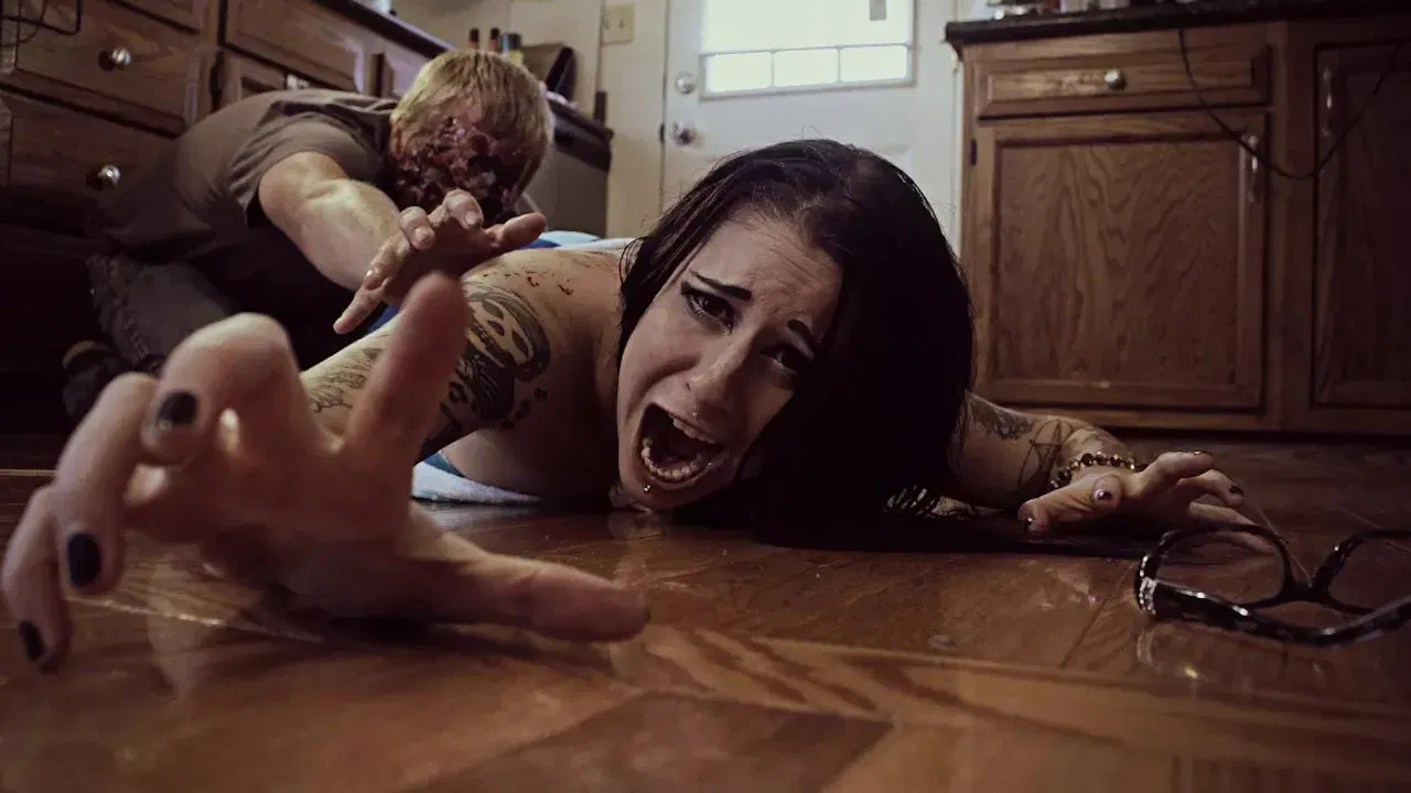 Milfs vs. Zombies backdrop